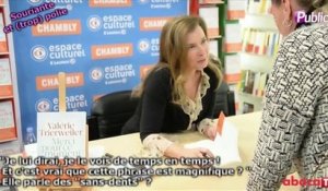 Exclu Vidéo : Valerie Trierweiler elle passe des plateaux télés Anglais aux supermarchés Français pour promouvoir son livre !