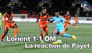 Lorient 1-1 OM : la réaction de Payet