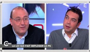 Julien Dray sur la "loi Macron" pour le travail du dimanche qui divise le PS - C à vous - 04/12/2014