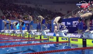 Florent Manaudou bat le record du monde du 50m nage libre en 20"26