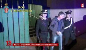 Des caïds de la mafia italienne arrêtés