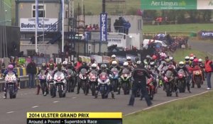 Course de moto la plus rapide et dangereuse du monde : Ulster Grand Prix - Belfast,N.Ireland -  Isle of Man