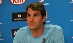 TENNIS - AUS (H) - Federer : «Content d'avoir gagné en trois sets»