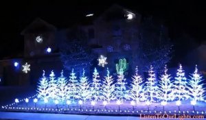 Frozen Christmas Lights (Let It Go)