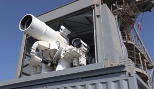 L'US Navy dévoile son canon laser