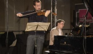 Sonate pour violon et piano de Marguerite Canal, par le duo Chilemme / Gouin | Le live de la matinale