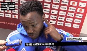 ASM - OM (1-0): La reaction de Steve Mandanda