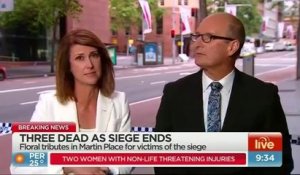 Une journaliste apprend en direct qu'elle connait l'une des victimes de la prise d'otages de Sydney