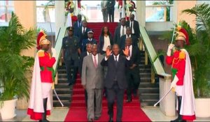 Présidence: remise du rapport final annuel de la CDVR au Président Alassane Ouattara