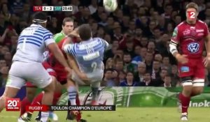 Rugby : Toulon conserve son titre européen