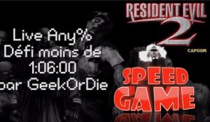 Speed Game : Resident Evil 2 sera-t-il terminé en moins de 1h06 ?