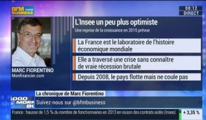 Marc Fiorentino: L'Insee prévoit une reprise de la croissance en 2015 - 19/12