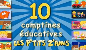 10 comptines éducatives - Compilation de 18 mns.