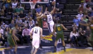 A 37 ans Vince Crater à toujours la forme : Gros Dunk face à Rudy Gobert!