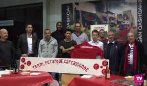 La Team Pétanque Carcassonne au Trophée des villes  2015 :