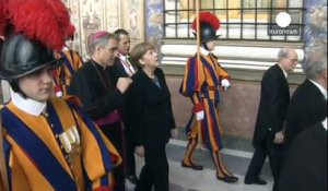 Angela Merkel au Vatican pour un entretien avec le pape François