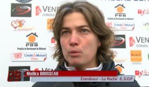 La Roche ESOF vs. Angers : Interview de Malika Bousseau