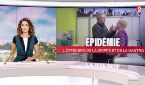L'épidémie de gastro-entérite et de grippe se propage en France