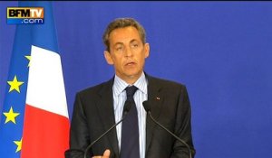 Sarkozy: "Notre démocratie est attaquée, nous devons la défendre"