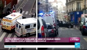 La Toile réagit à la fusillade au siège de "Charlie Hebdo"