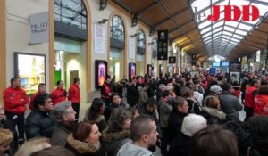 Charlie Hebdo : Minute de silence à la gare Saint-Lazare