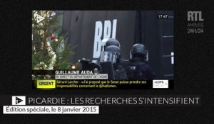 Fusillade à Charlie Hebdo : les recherches s'intensifient en Picardie