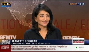 Attentat contre Charlie Hebdo: "Mon compagnon est mort assassiné parce qu'il dessinait dans un journal", Jeannette Bougrab (1/3) - 08/01