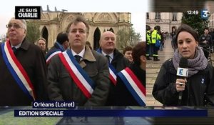 Orléans rend hommage aux victimes des attentats terroristes