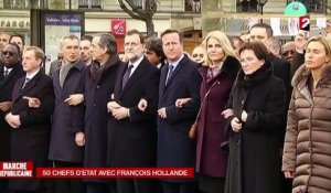 Rassemblement historique de dirigeants internationaux à Paris autour de Hollande