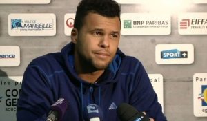 TENNIS - ATP - Marseille - Tsonga : «Difficile de s'en sortir»