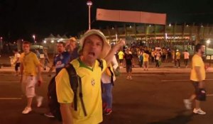 FOOT - CM : Les supporters brésiliens parlent de honte !