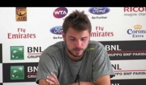 TENNIS - ATP - Rome - Wawrinka : «Une blessure minime»