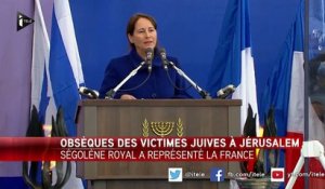 Ségolène Royal : "Ils ont été tués parce que juifs"