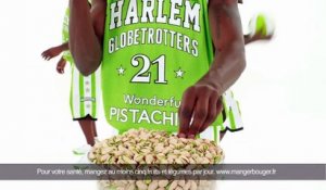 Wonderful Pistachios - pistaches, "Harlem Globetrotters, Village People, Psy" - mai 2013 - Harlem Globetrotters, basket