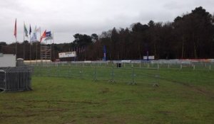 cross Ouest-France: installation du village