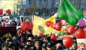 Tchétchénie : une manifestation anti-"Charlie" réunit des centaines de milliers de personnes