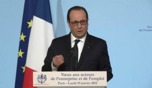 Hollande appelle les partenaires sociaux à être "à la hauteur"