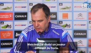 Bielsa se justifie pour Doria