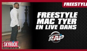 Freestyle de Mac Tyer en live dans Planète Rap !