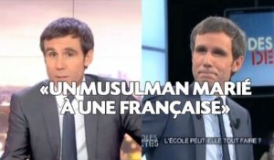 «Il est musulman marié à une Française». David Pujadas s'excuse du bout des lèvres