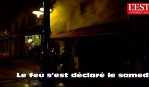 Incendie dans une sandwicherie de la rue Chaussée à Verdun