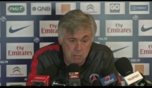 PSG - Ancelotti: « Gameiro s'est excusé »