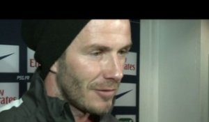 FOOT - L1 - PSG - Beckham : «Un rêve pour tout joueur»