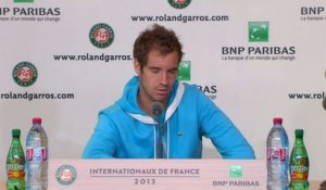 TENNIS - RG (H) - Gasquet: «Je ne me mets pas de pression»