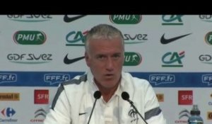 FOOT - BLEUS - Deschamps : Benzema-Giroud, «hiérarchie évolutive»