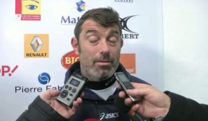 RUGBY - TOP 14 - CO - Darricarrère : «On a essayé d'être patient»