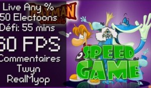 Speed Game Rayman Origins [60 FPS] : Défi en moins de 55 minutes !