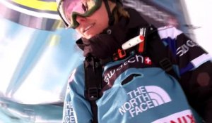 Le run d'Anne-Flore Marxer sur le Freeride World Tour 2015 de Chamonix