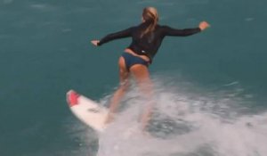 Leila Hurst surfe sur la vague du printemps