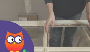 Comment poser un vitrage sur une porte intérieure (Ooreka.fr)